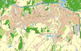 Карта Лисичанска